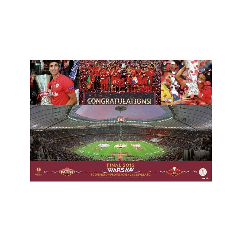 Poster Europe League Sevilla