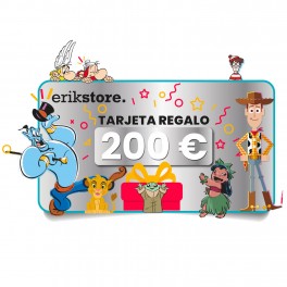 Tarjeta Regalo Erikstore 200€