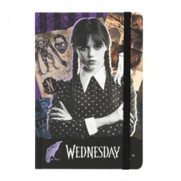 Cuaderno A5 Wednesday Addams