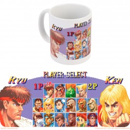 Taza Street Fighter Player...