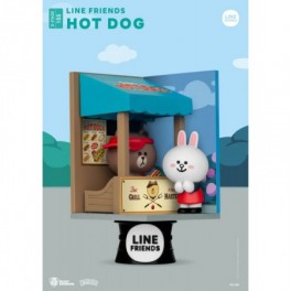 Figura Line Friends Hot Dog...