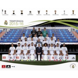 Mini Poster Real Madrid plantilla 2015/2016