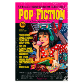 Poster Pop Fiction