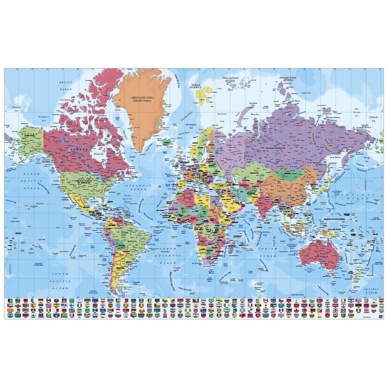 Poster World Map