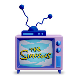 Lampara Los Simpsons Tv