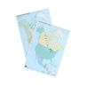 Pack mapa mudo America del Norte (5+5)
