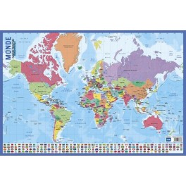 Lamina Educativa  Mapa del Mundo
