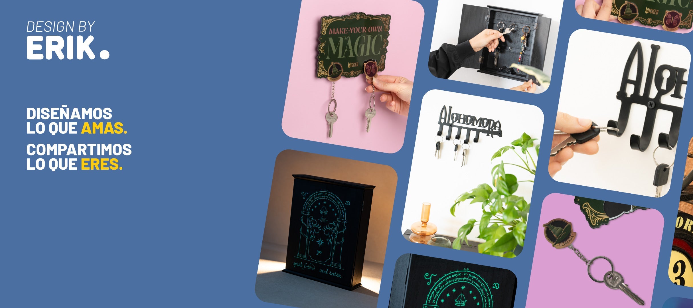 Llaveros y Colgadores