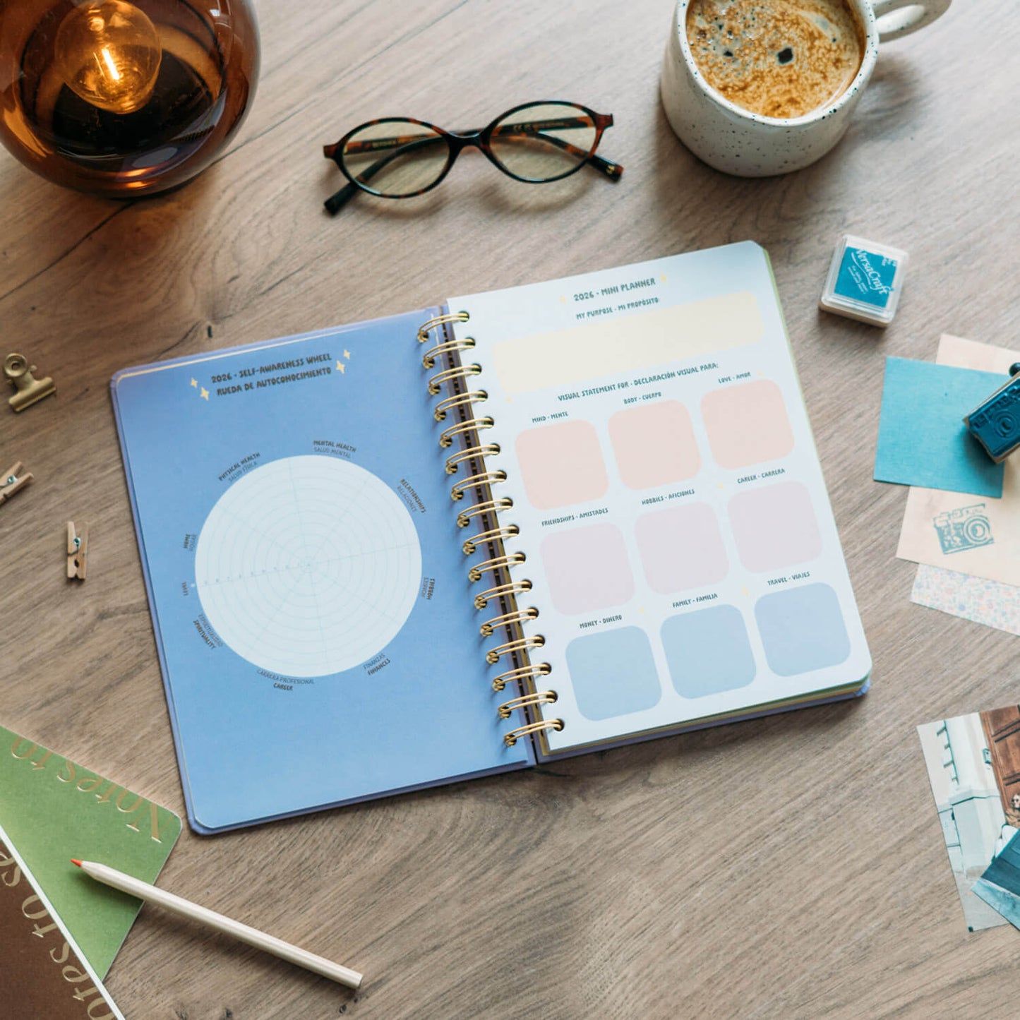 Agenda Anual 2026 Friends Semana Vista A5