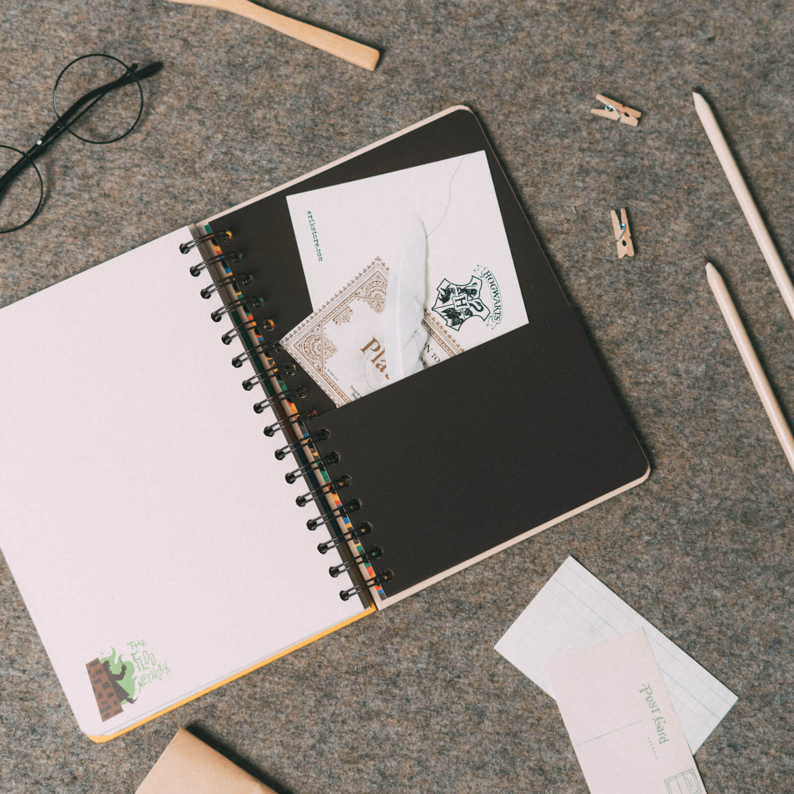 Agenda Anual 2026 Harry Potter Semana Vista A5