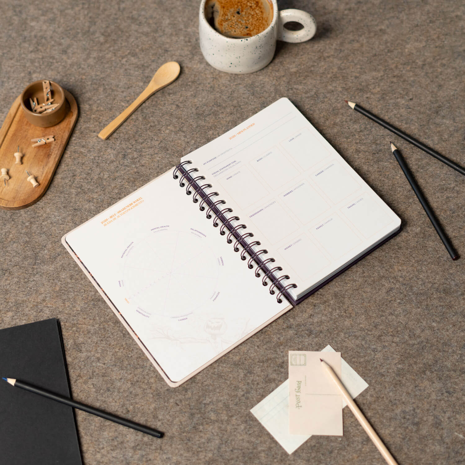 Agenda Anual 2026 Pesadilla Antes De Navidad Semana Vista A5