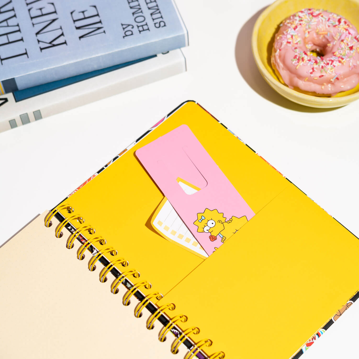 Agenda Anual 2026 Los Simpson Semana Vista A5