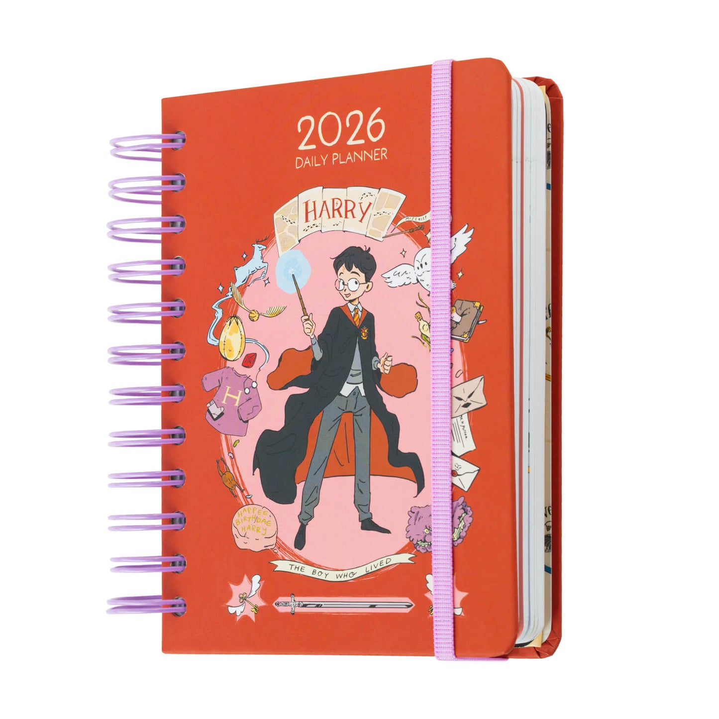 Agenda Anual 2026 Harry Potter Dia Pagina