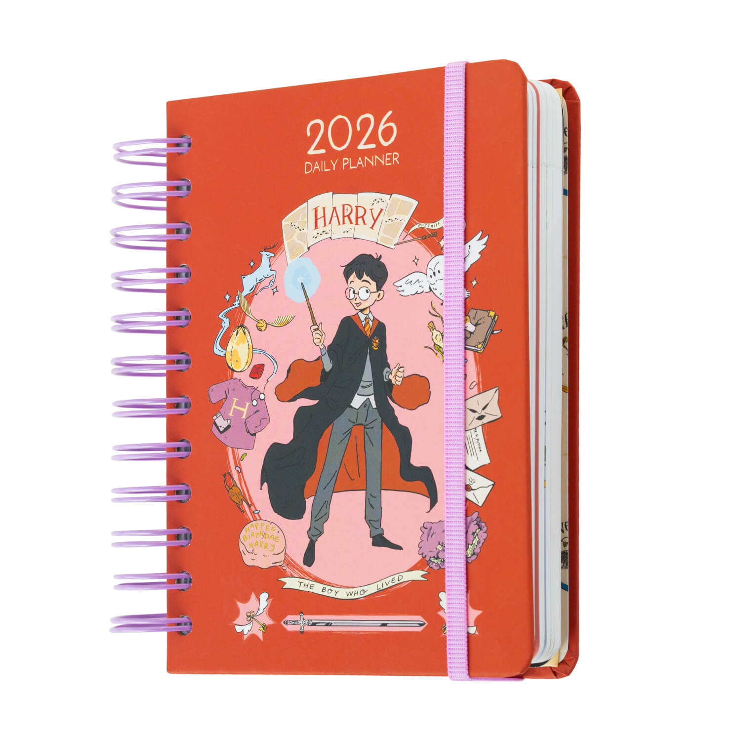 Agenda Anual 2026 Harry Potter Dia Pagina