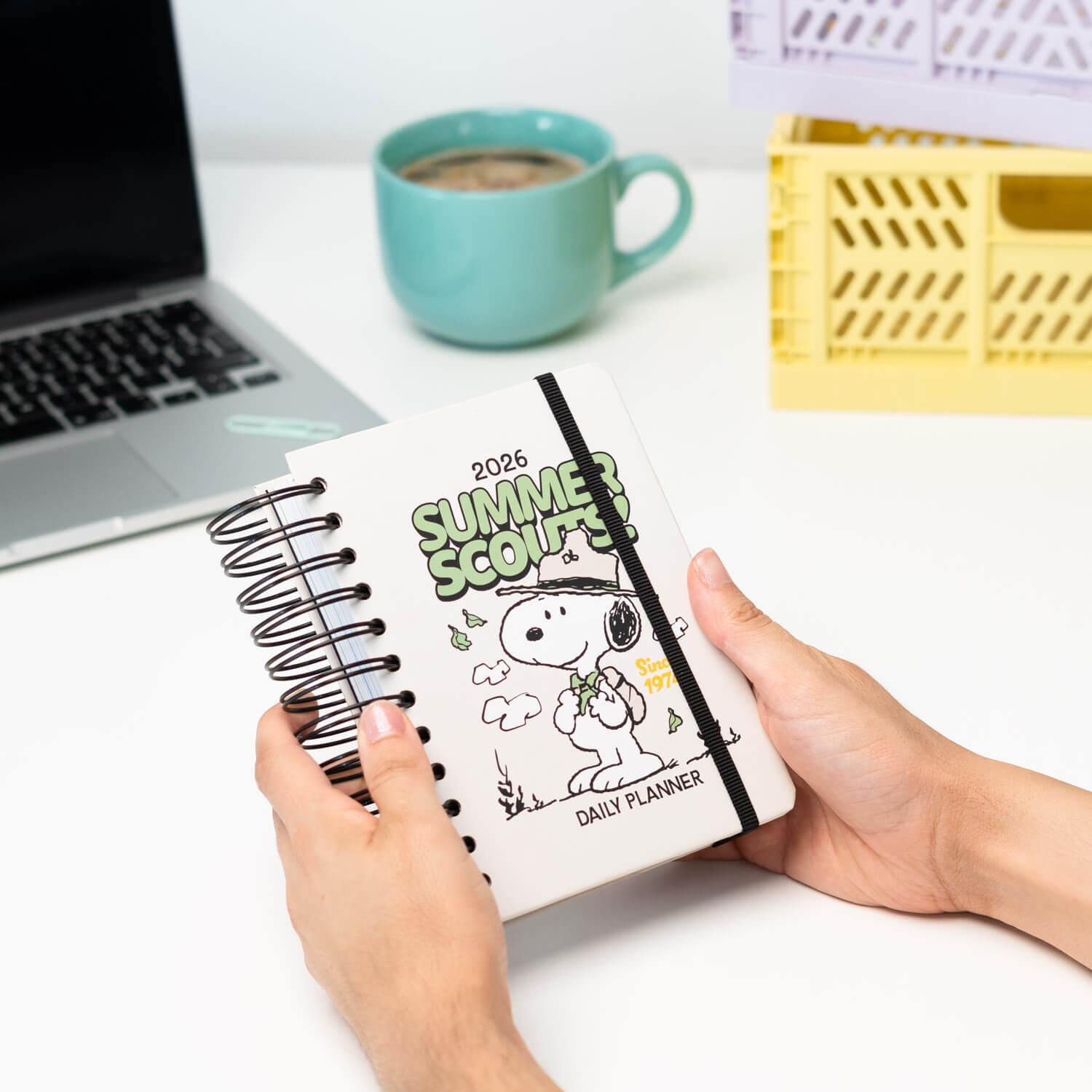 Agenda Anual 2026 Snoopy Dia Pagina