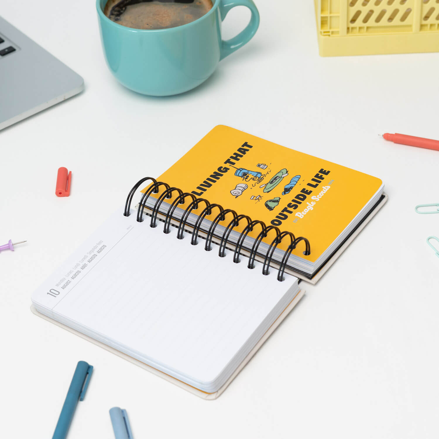 Agenda Anual 2026 Snoopy Dia Pagina