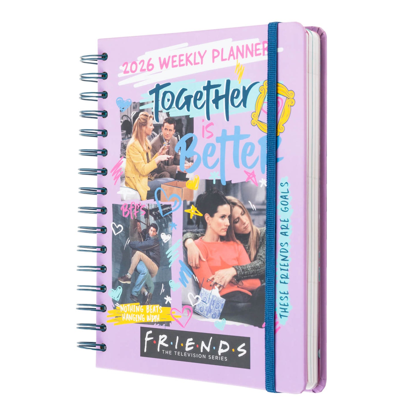 Agenda Anual 2026 Friends Semana Vista A5