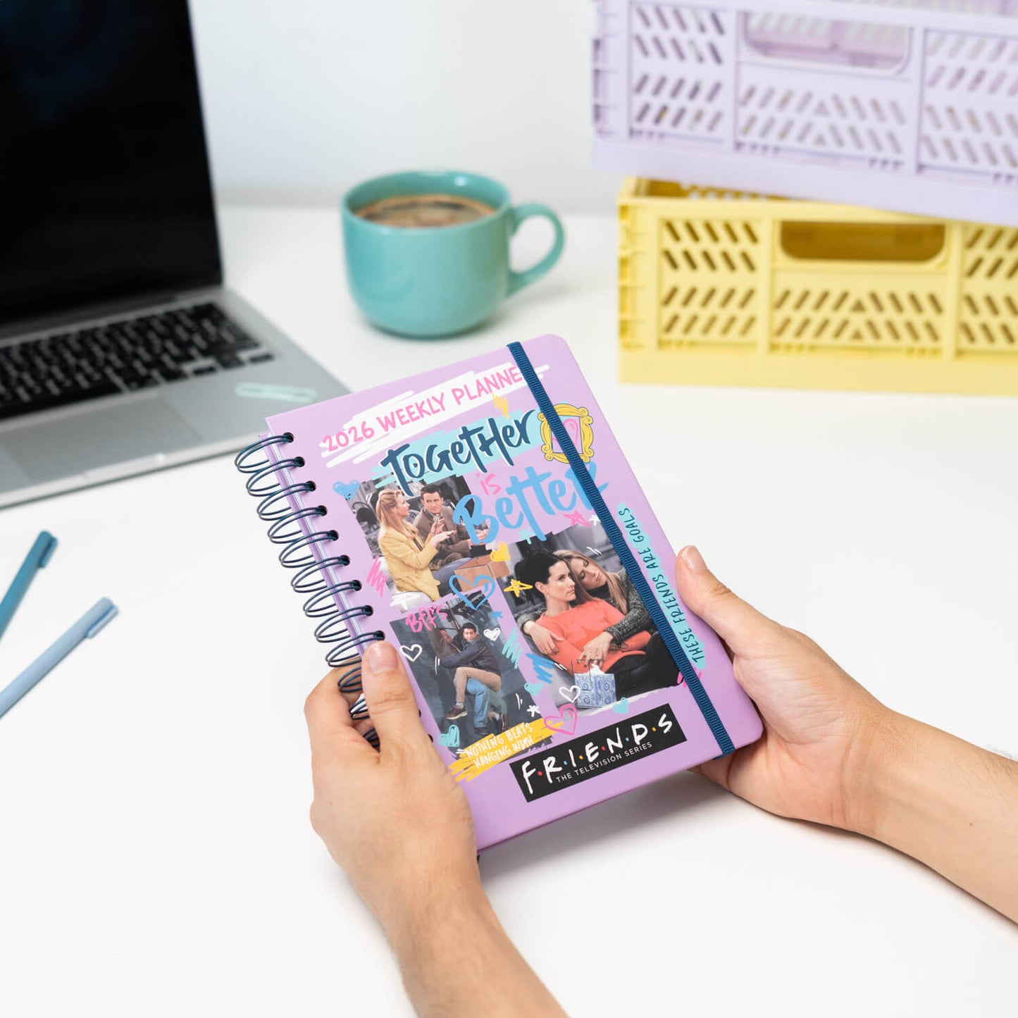 Agenda Anual 2026 Friends Semana Vista A5