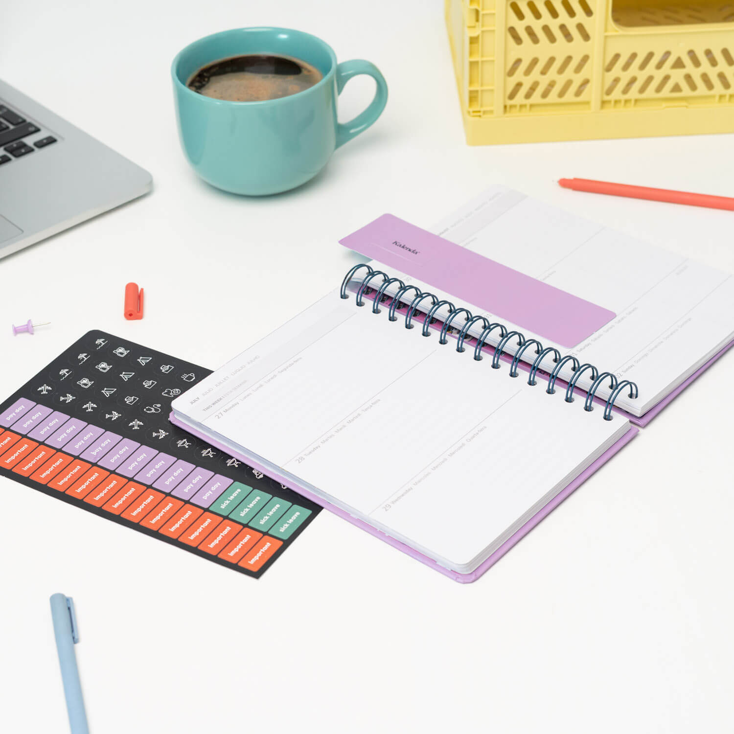 Agenda Anual 2026 Friends Semana Vista A5