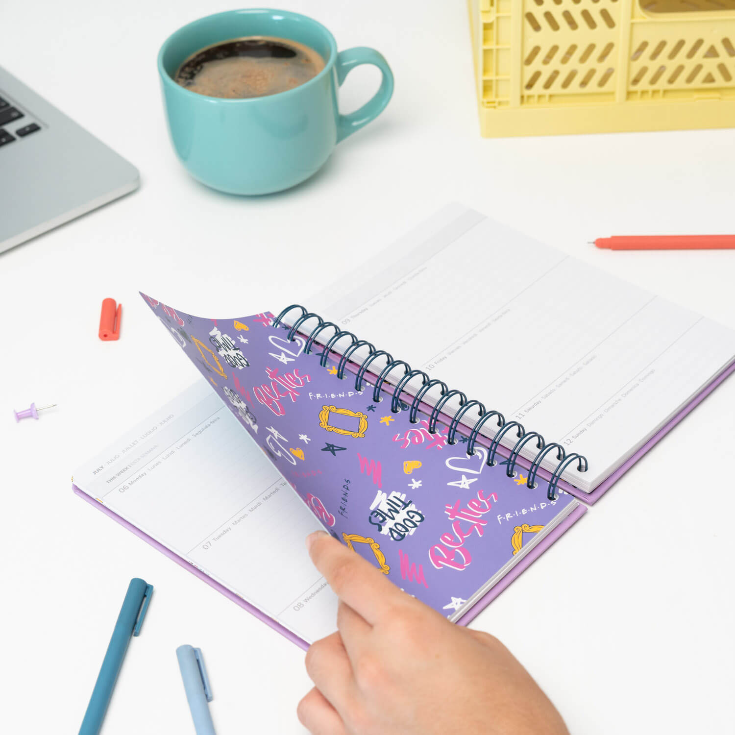 Agenda Anual 2026 Friends Semana Vista A5