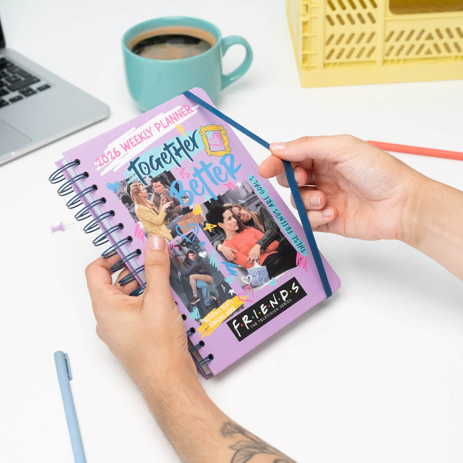 Agenda Anual 2026 Friends Semana Vista A5