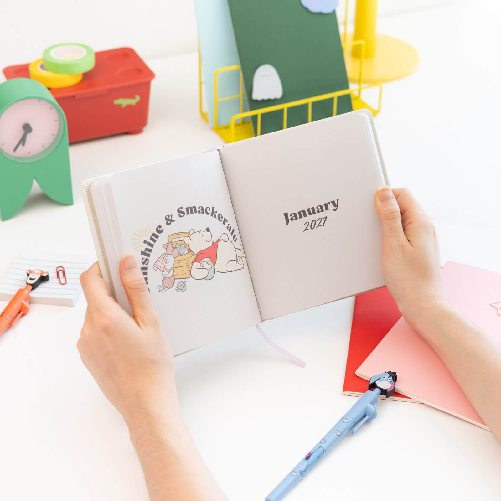 Agenda Escolar 2026/2027 Winnie The Pooh Disney Día Página 11 Meses