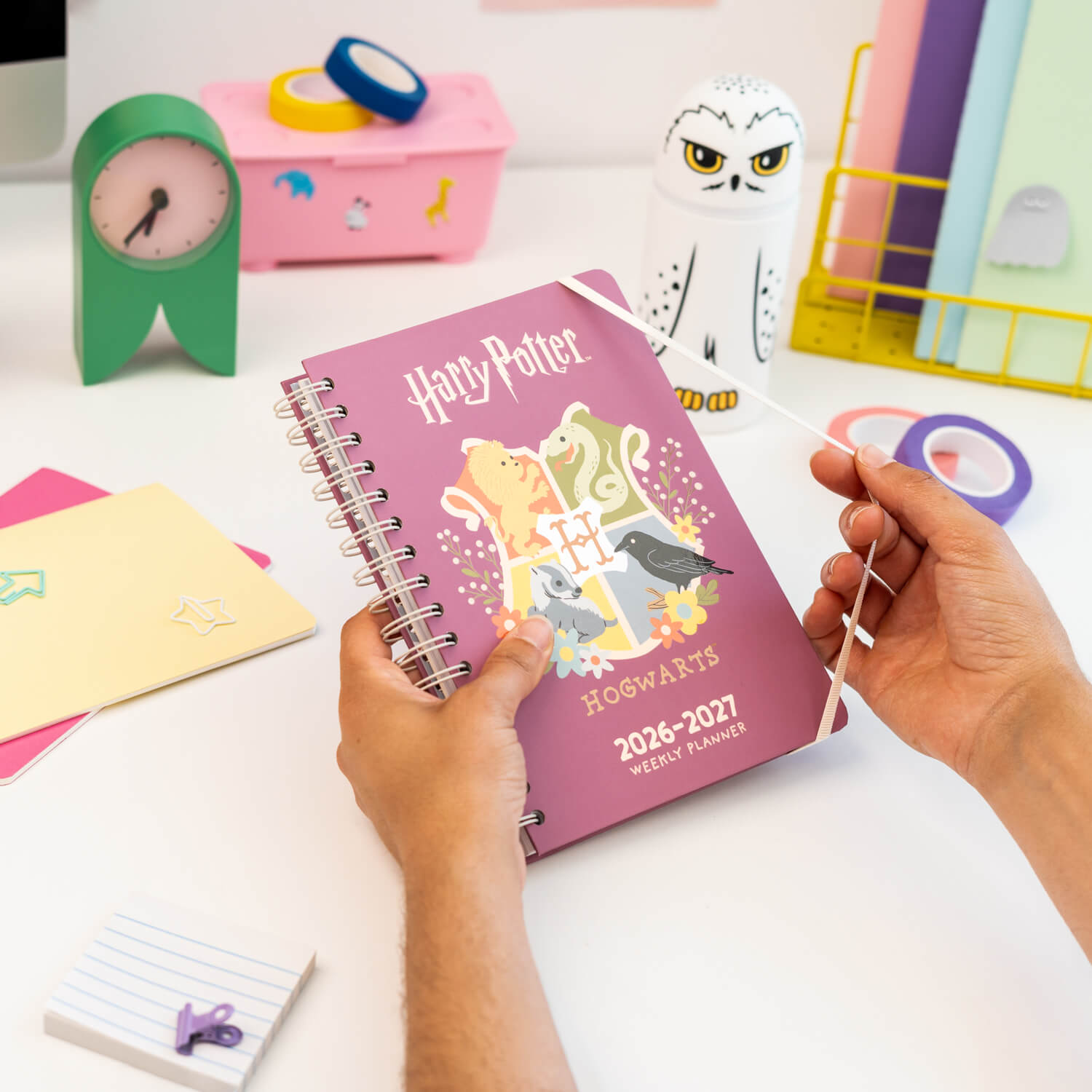Agenda Escolar 2026/2027 Harry Potter Semana Vista 12 Meses A5