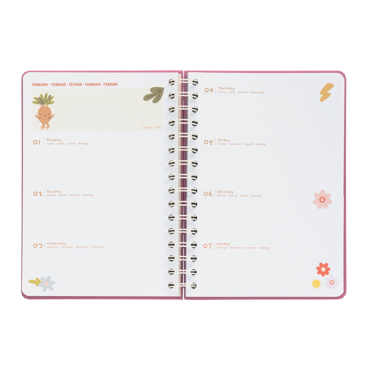Agenda Escolar 2026/2027 Harry Potter Semana Vista 12 Meses A5