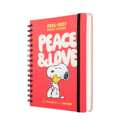 Agenda Escolar 2026/2027 Snoopy Semana Vista 12 Meses A5