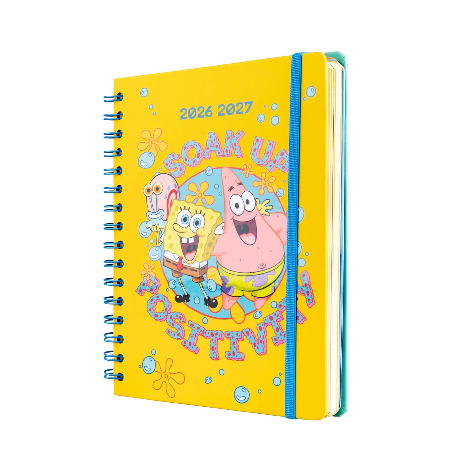 Agenda Escolar 2026/2027 Bob Esponja Semana Vista 12 Meses A5