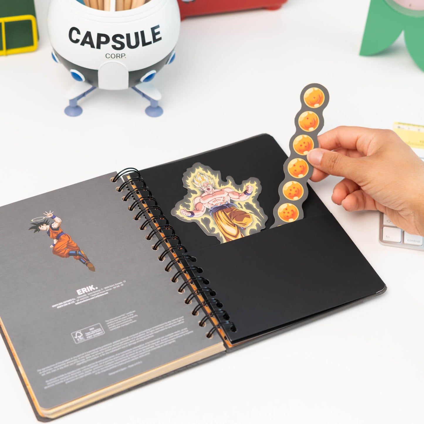 Agenda Escolar 2026/2027 Dragon Ball Semana Vista 12 Meses A5