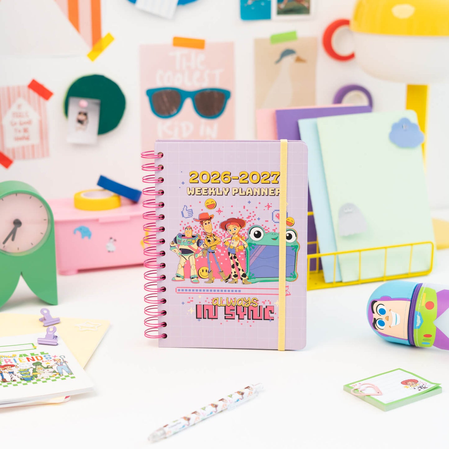 Agenda Escolar 2026/2027 Toy Story Disney Semana Vista 12 Meses A5