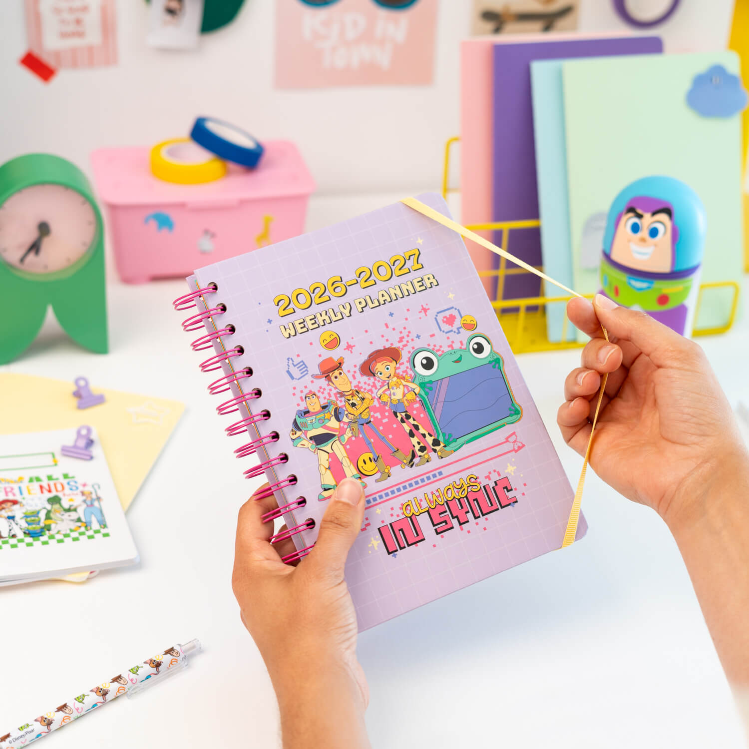 Agenda Escolar 2026/2027 Toy Story Disney Semana Vista 12 Meses A5