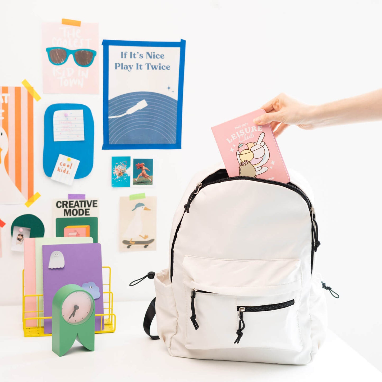Agenda Escolar 2026/2027 Pusheen Tropical Vacation Semana Vista 17 Meses Pocket