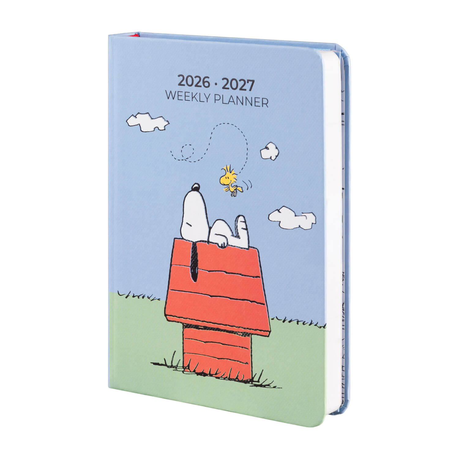 Agenda Escolar 2026/2027 Snoopy Semana Vista 17 Meses Pocket