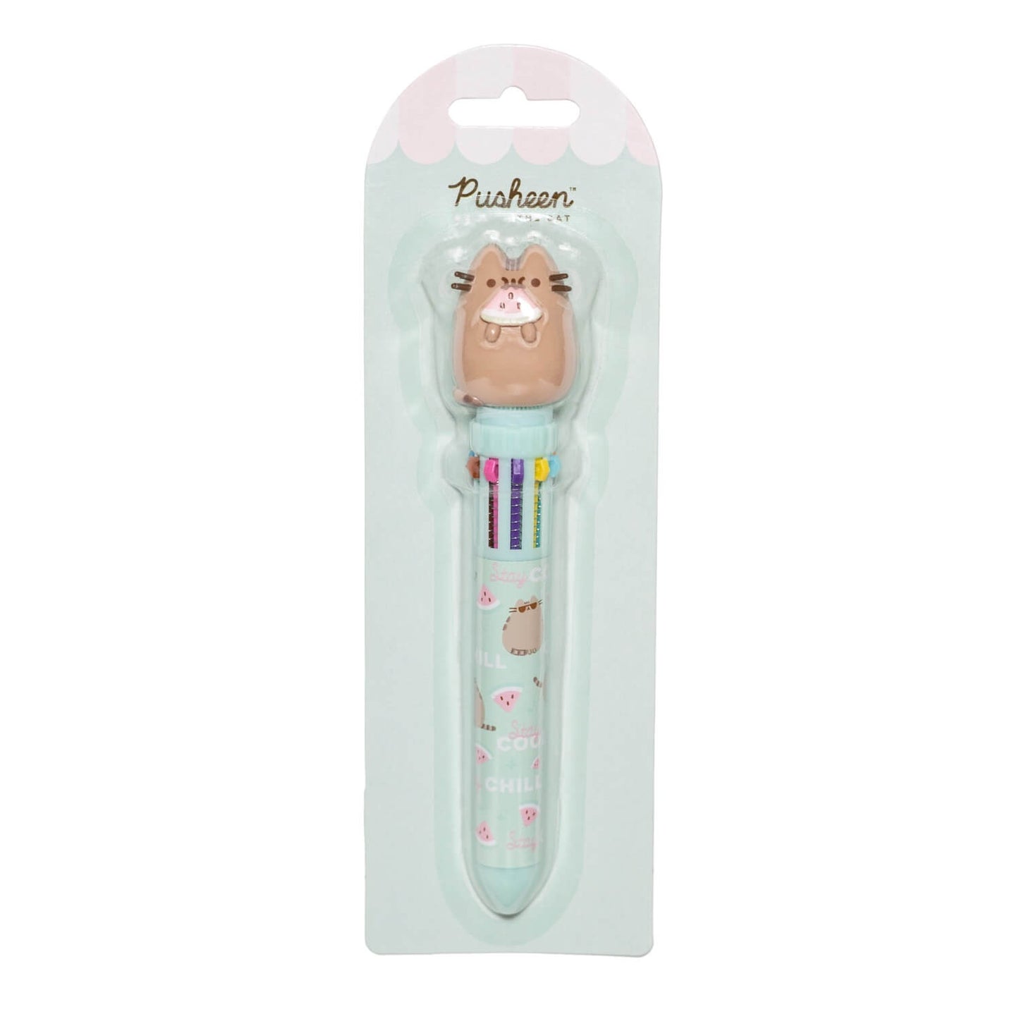Bolígrafo 10 Colores Pusheen Foodie Collection