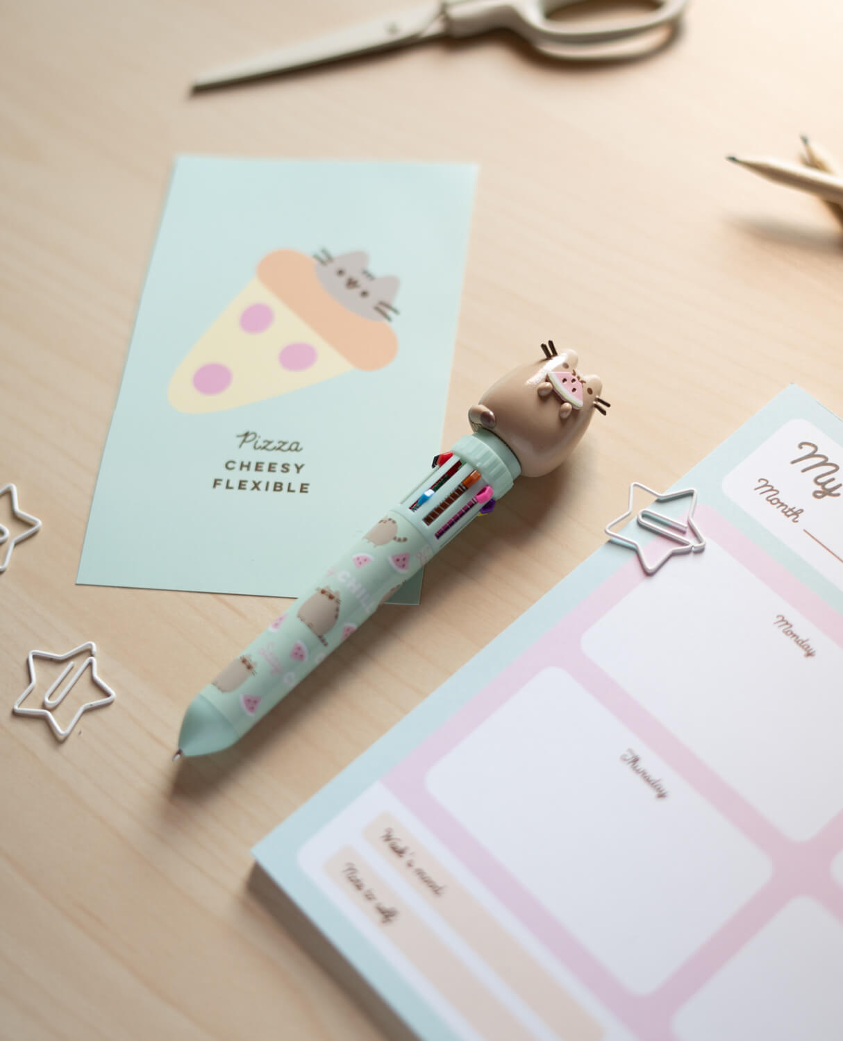 Bolígrafo 10 Colores Pusheen Foodie Collection