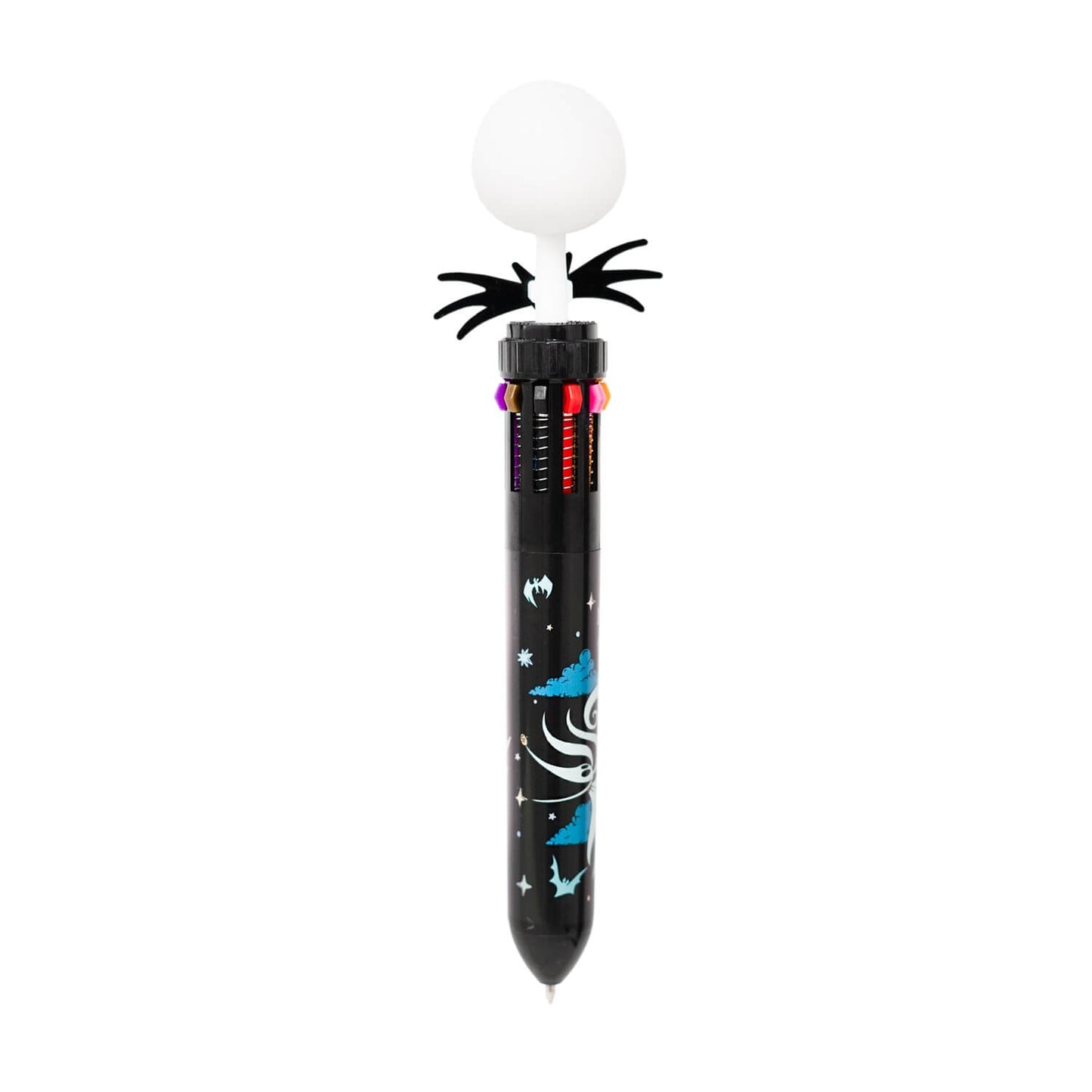 Bolígrafo 10 Colores Jack Skellington Pesadilla Antes De Navidad
