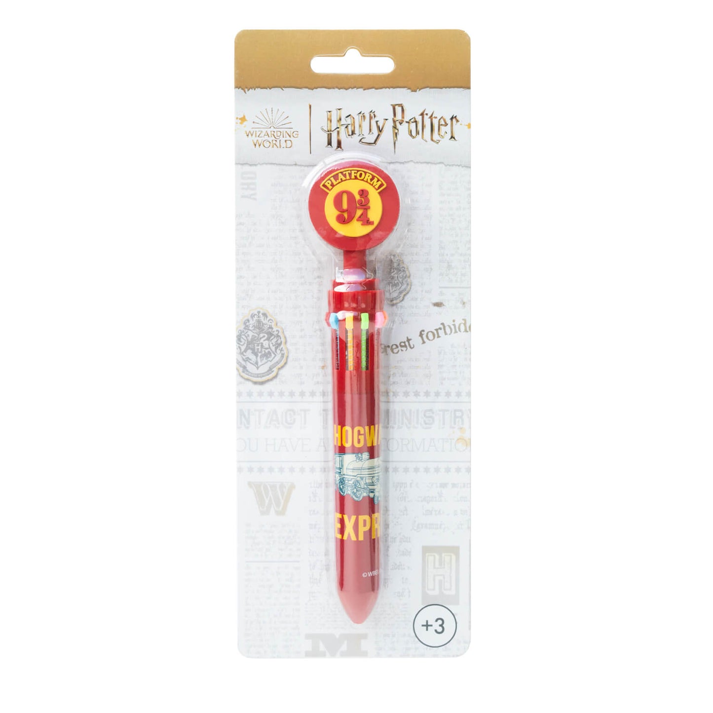 Bolígrafo 10 Colores Harry Potter Andén 9 3/4