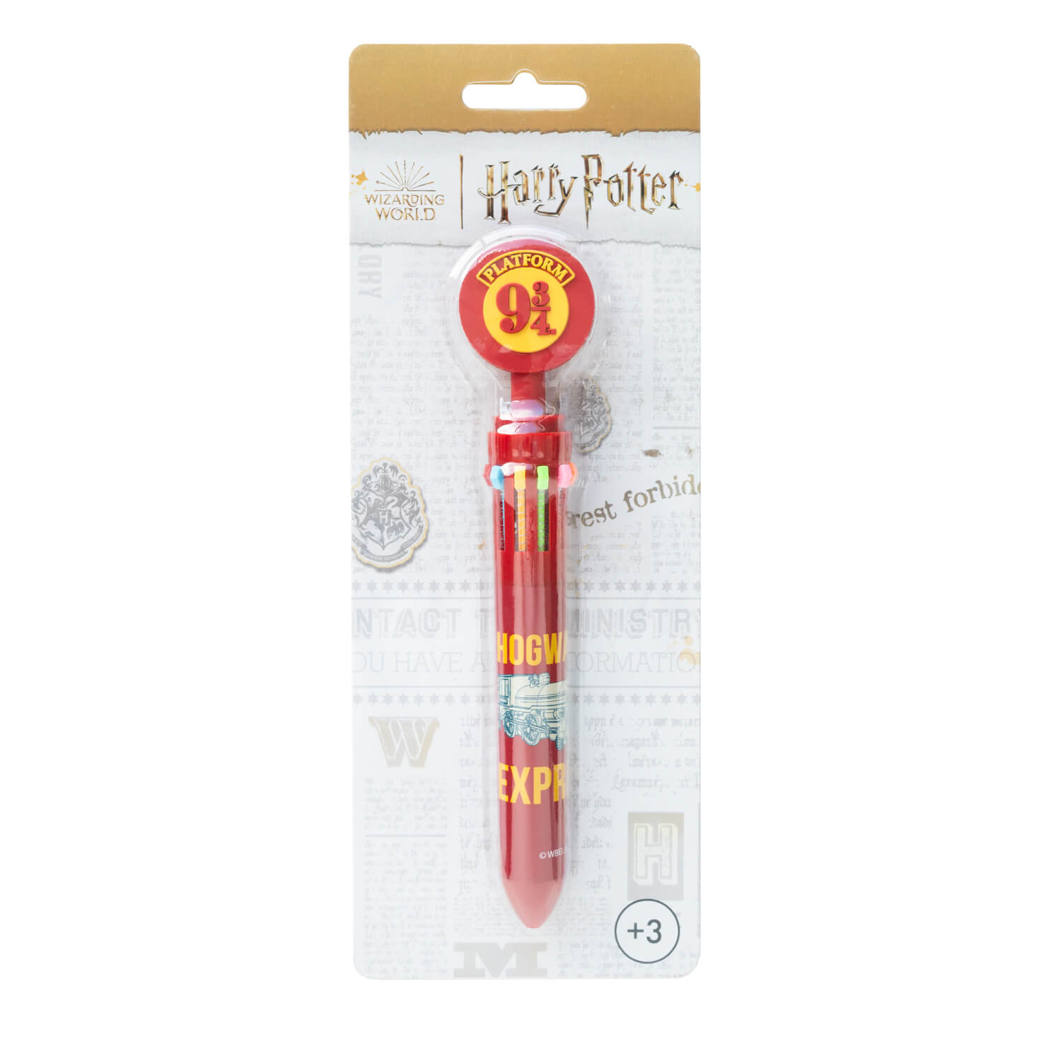 Bolígrafo 10 Colores Harry Potter Andén 9 3/4