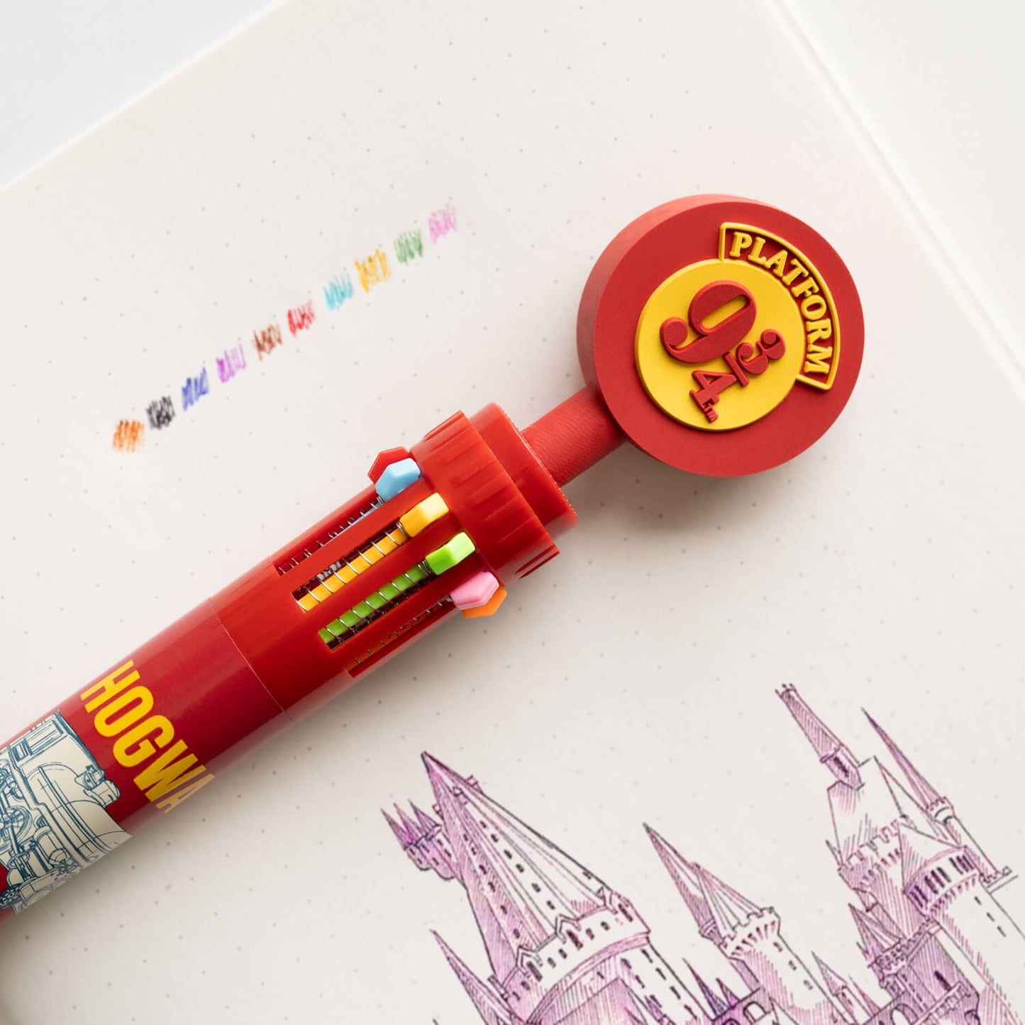 Bolígrafo 10 Colores Harry Potter Andén 9 3/4