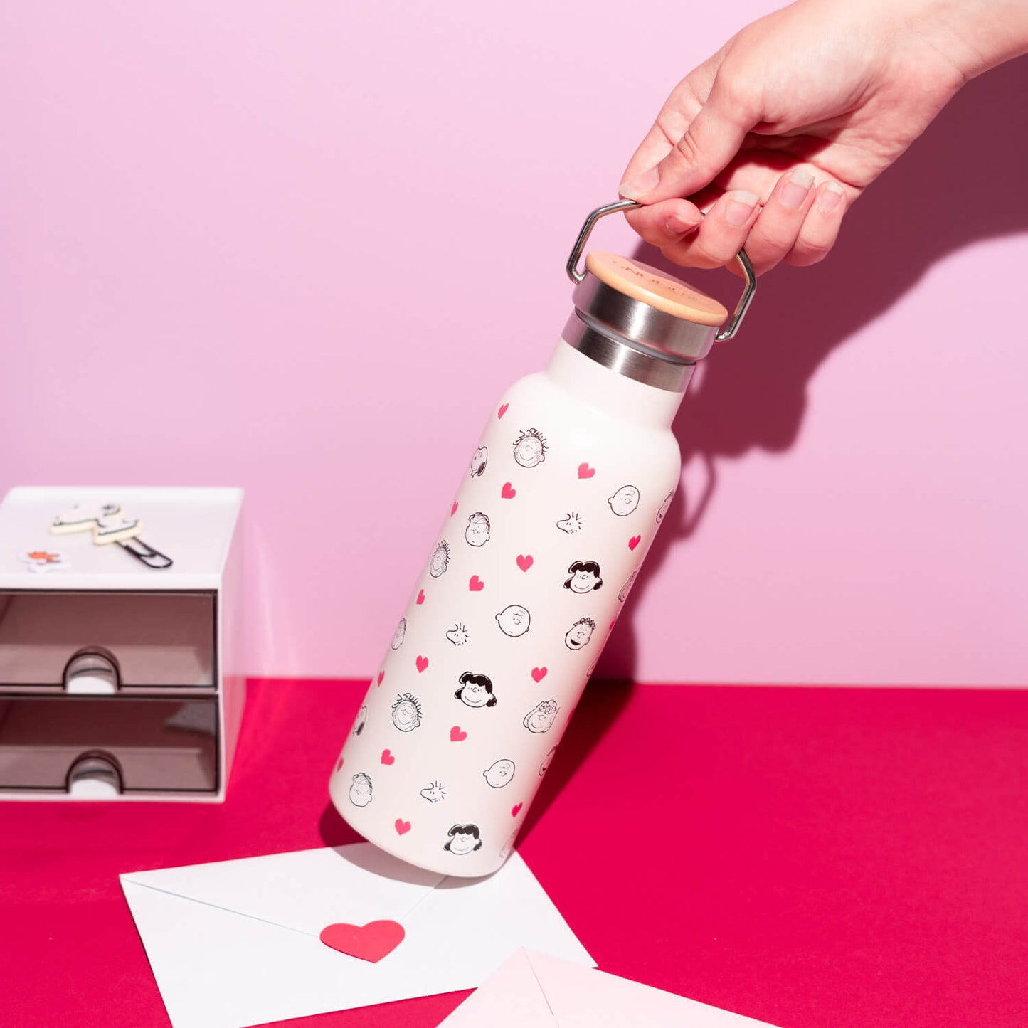 Botella Metálica Snoopy Love Season