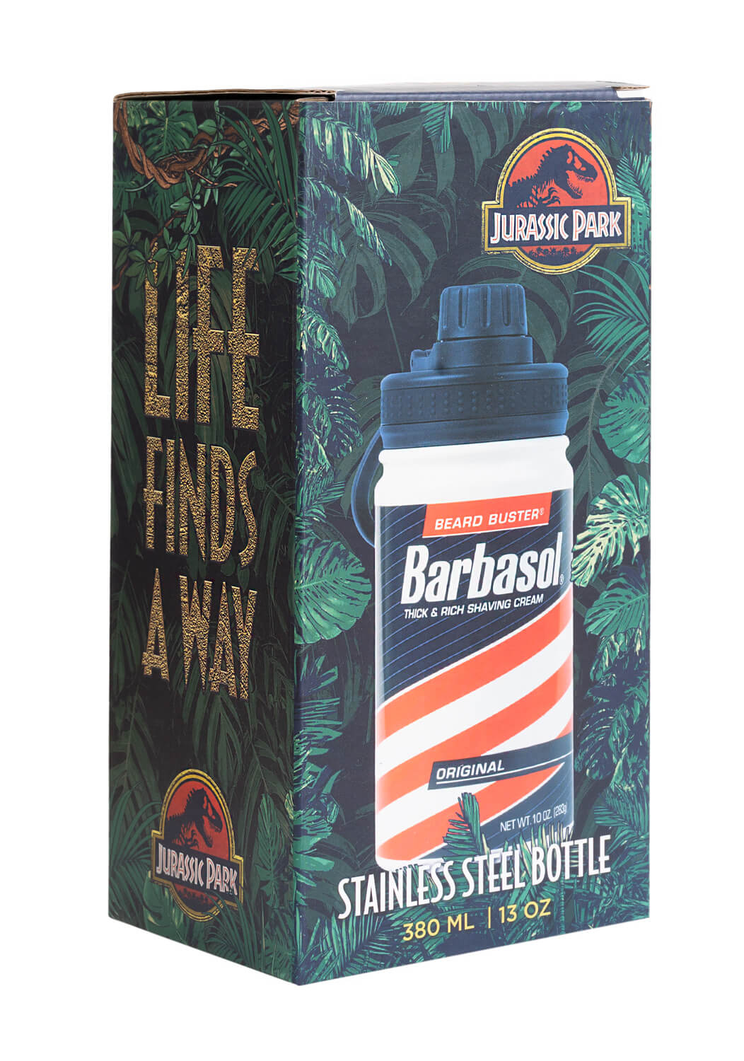 Botella Metálica Jurassic Park Barbasol