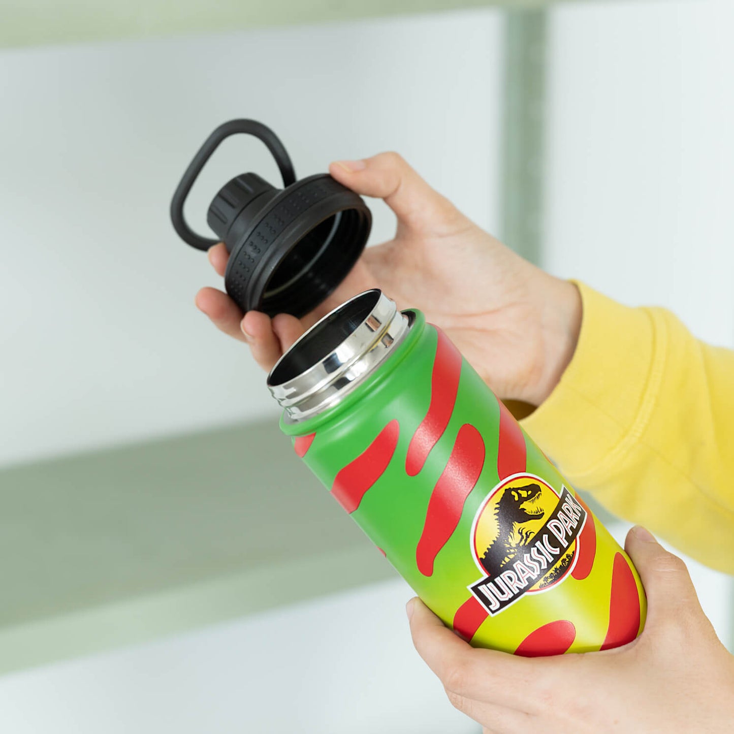 Botella Metálica Jurassic Park