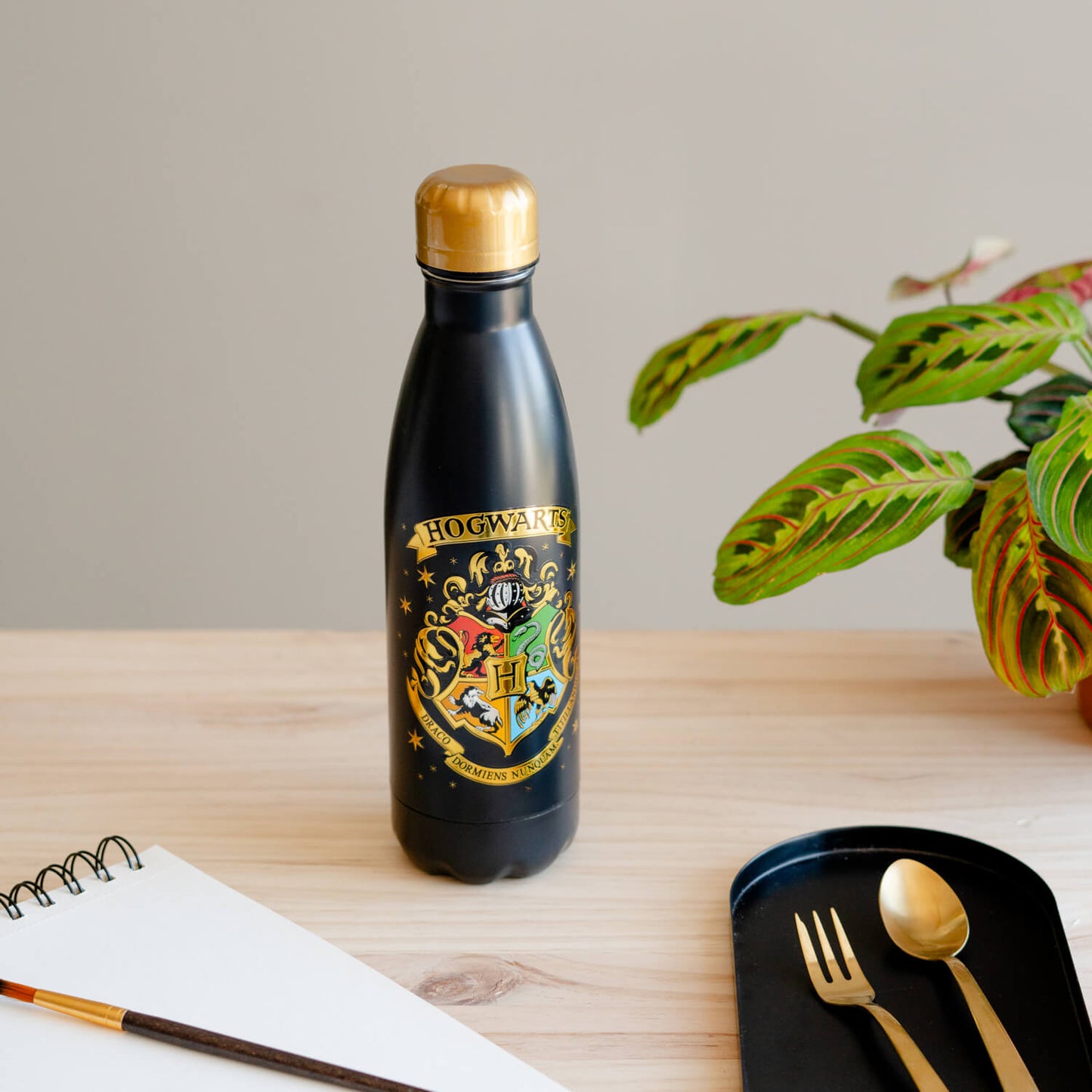 Botella Metálica Harry Potter Hogwarts