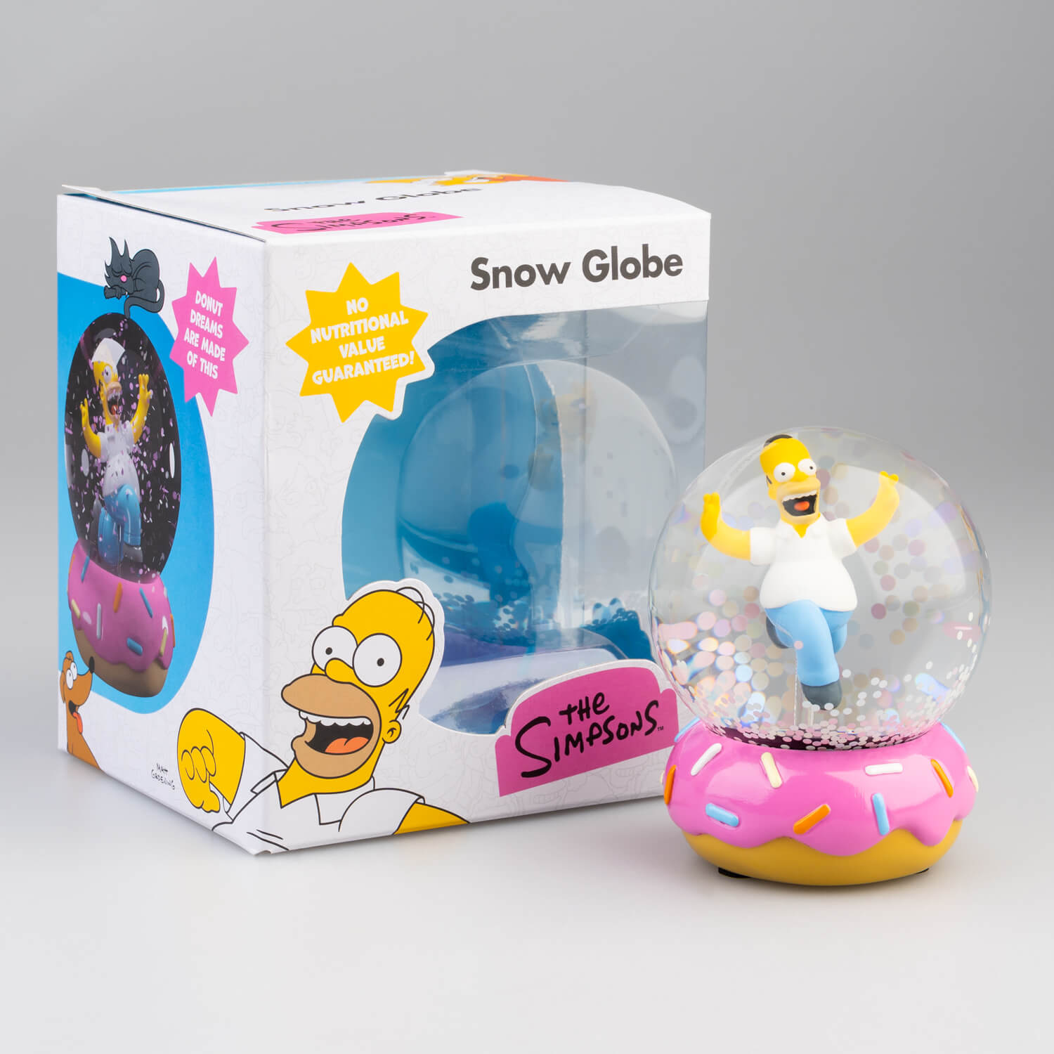 Bola De Nieve Los Simpson Homer Rosquilla