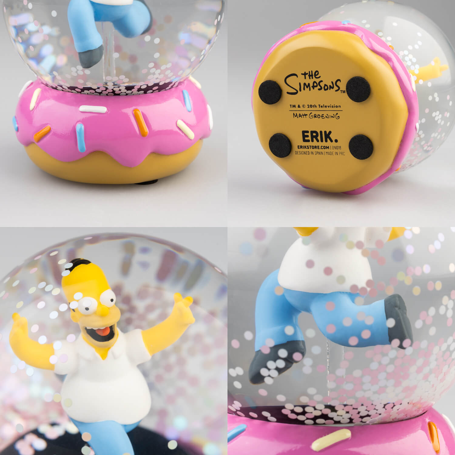 Bola De Nieve Los Simpson Homer Rosquilla