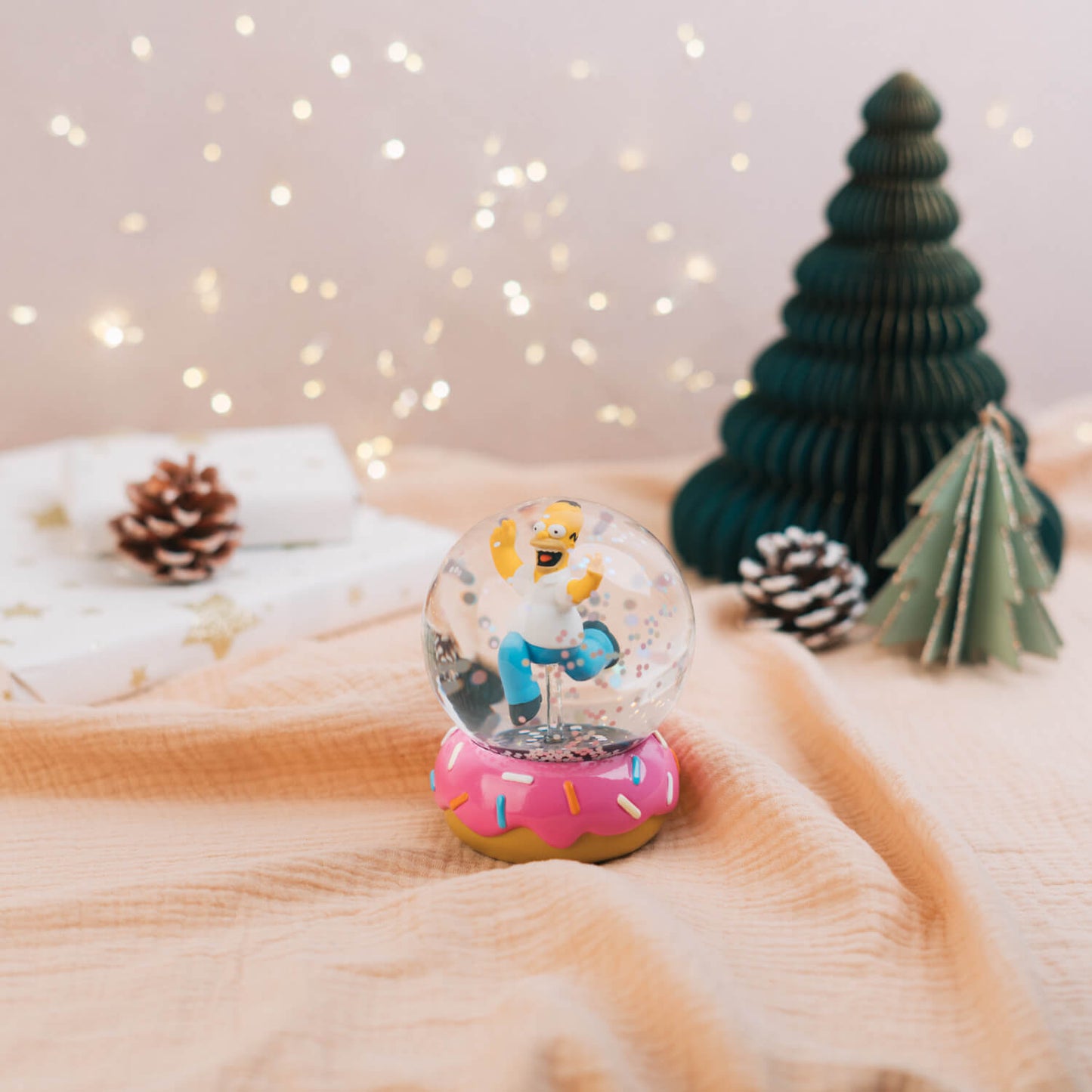 Bola De Nieve Los Simpson Homer Rosquilla