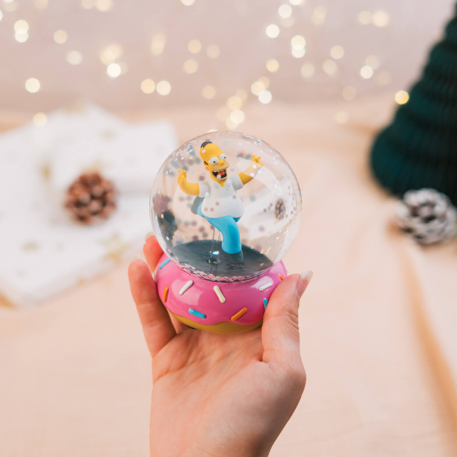 Bola De Nieve Los Simpson Homer Rosquilla