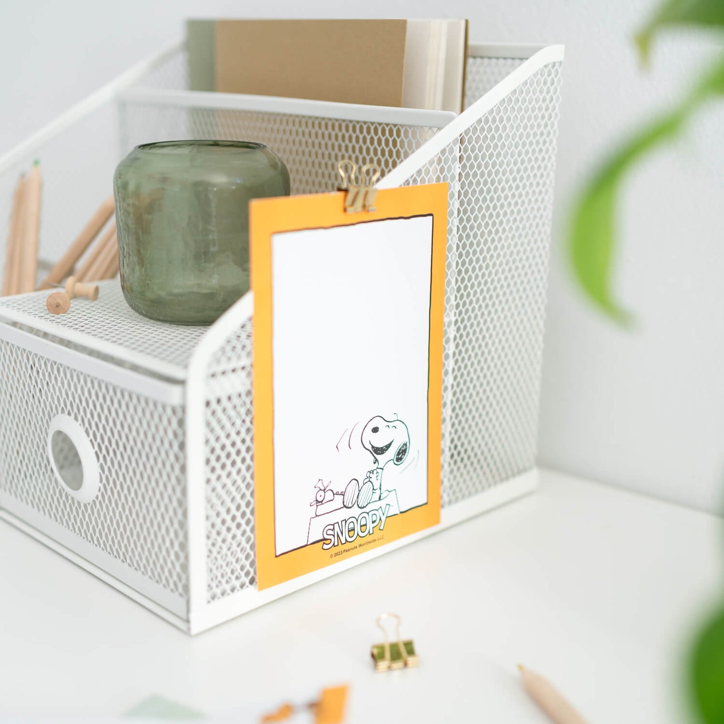 Cuaderno Notas Adhesivas Snoopy Lazy Days